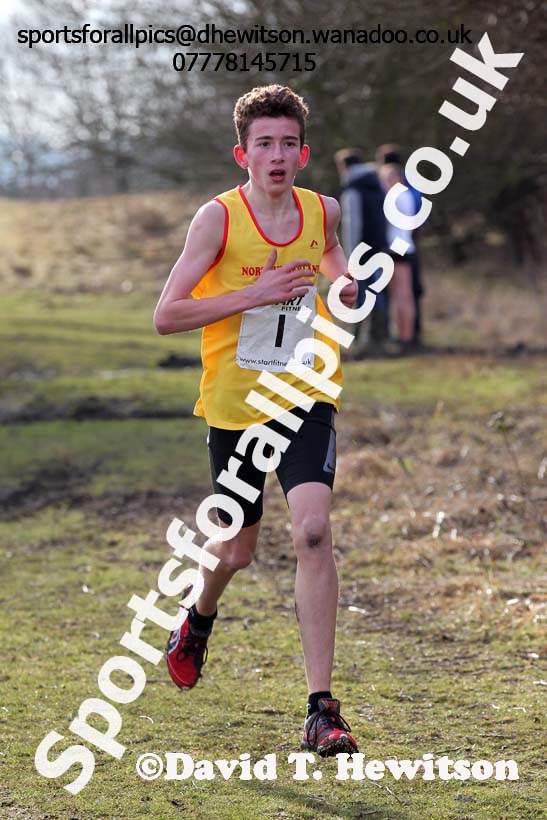 Inter Counties Schools Cross Country, Temple Park, South Shields. Photo: David T. Hewitson/Sports for All Pics